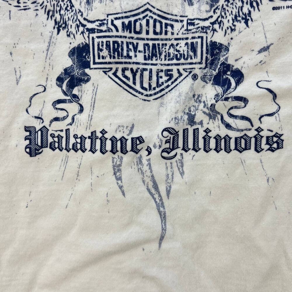 Harley Davidson Men's Chicagoland T-Shirt Size Large Short Sleeve - Picture 6 of 11